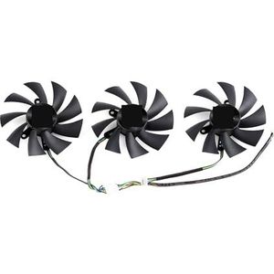 87MM GA92S2U koelventilator voor ZOTAC voor GeForce RTX 2070 2080 Super Ti AMP Edition grafische kaartkoelerventilator(Black 3-Fan)