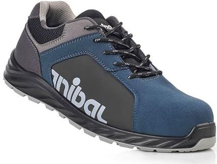 Anibal - Flexium - Veiligheidsschoenen - Grijs Marineblauw - Microvezel Metaalvrij S3