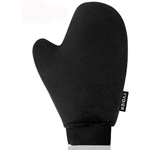 Zelfbruinende handschoen applicator - elastische pols bruiningshandschoen applicator microvezel bruiningslotion applicator zelfbruinende handschoen zelfbruinende handschoen streeploze bruining voor ze