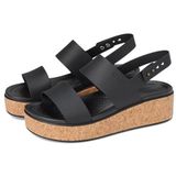 Crocs - Brooklyn Cork Lowedge - Sandalen - Multicolor - LiteRide™ Foam