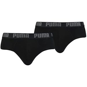 PUMA - Basic - Herenslips - Zwart - Katoen - Stretchmateriaal