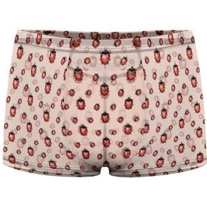 Lieveheersbeestje print heren boxershorts sexy shorts mesh boxers ondergoed ademende onderbroek string