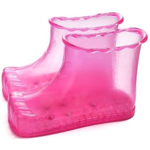 Unisex Antislip Multifunctionele Voet Baden Plastic Schoenen Paar 1 Emmer Draagbare Multifunctionele, Medium, Katoen, Geen edelsteen