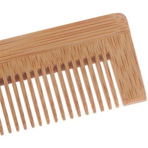 1X Massage Houten Kam Bamboe Haar Vent Borstels Haarverzorging SPA Haar Kam