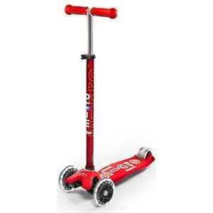 Micro - Maxi Deluxe LED Scooter - Red (MMD068)