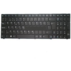 Laptoptoetsenbord voor MEDION voor AKOYA P7648 MD99980 met frame Hongarije HU/Nordic NE/UK/US/FR/GR/BE/SV/HU(Nordic NE)