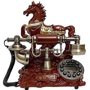 Antieke telefoon-retro telefoon-telefoon-vaste telefoons-antieke telefoons Vintage 60s mode vaste wijzerplaat telefoonset Retro Home accessoire decor
