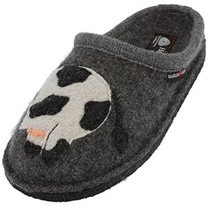 Haflinger Molly Pantoffels voor volwassenen, uniseks, Anthrazit 4, 37.5 EU