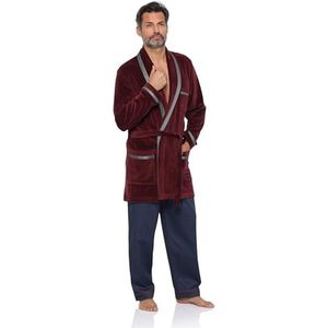 Revise RE-400 Herenochtendjas - Warm en gezellig - 80% katoen, Grafiet, L