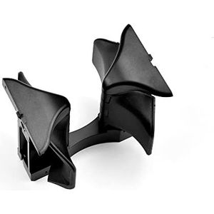 Auto voorbekerhouder montage moderne styling for Mercedes-Benz W212 E-klasse 2126800110 2009-2015(Model B Black)