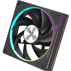 YUGSHNKFC Efficiënte Koelventilator 120mm ARGB-Ventilator met 4Pin Mannelijk Vrouwelijk Verbindingskoord DC12V 0.25A Met geringe geluidssterkte