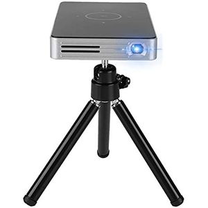 Mini-DLP-videoprojector, 2,4 G/5 G, wifi, 2500, draagbaar, beamer, 16 g, thuisbioscoop, beamer, ondersteunt HDMI/USB/TF-kaart/Bluetooth 4.1 (EU 110-240 V)