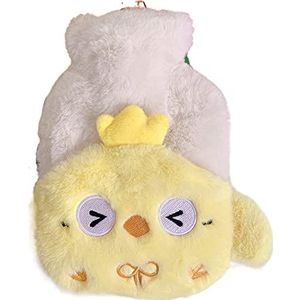 DieffematicRSD Warmwaterkruik Draagbare Pluche Warm Water Zak Vullen Water Warm Water Zak Warm Kompres Draagbare Afneembare Warm Water Zak Handwarmer