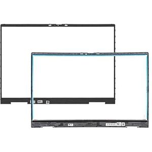 WANGHUIH LCD-deksel voor de achterkant van de bovenkant, scherm met scharnieren, as, compatibel met Dell Inspiron 16Plus 7610-laptop (B)