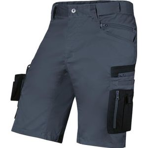uvex Echor werkshorts - korte premium werkbroek - cargobroek voor heren - stretchband, licht, elastisch en veel opbergruimte, donkerblauw, 42 Kort