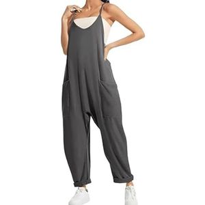 Maternity Jumpsuit,Oversized Jumpsuit - Maternity & Postpartum,Wide Leg Jumpsuits (dark grey,XL)