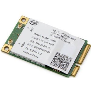 Intel WiFi Link 5100 A-B-G-N Mini PCIe-kaart 512AN-MMW