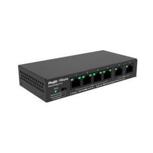 Ruijie - Reyee Rg-es106d-p Switch - 6 Poorten - Fast Ethernet - 67W Energieverbruik