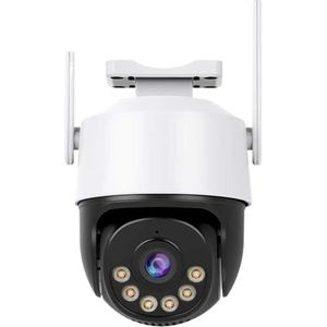Bewakingscamera, 8MP 4K IP Camera 5MP Speed Dome Auto Tracking PTZ Camera Smart Home Outdoor Wireless Camera Surveillance Monitor(8MP NO SD Card)
