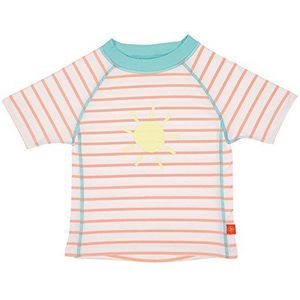 LÄSSIG Sailor Peach, zwemshirt voor baby's, korte mouwen, uv-bescherming, Splash & Fun korte mouw, 6 maanden