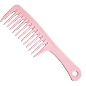 DieffematicSZ kam Pink Large Comb Hair Combs Head Massager Wide Tooth Comb for Hair Styling Tools Smooth Hair Comb