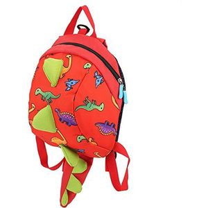 Cute Cartoon Backpack Toddler school bag Dinosaur Mini Bag For Baby Boy Girl 1-6 Years[Red]