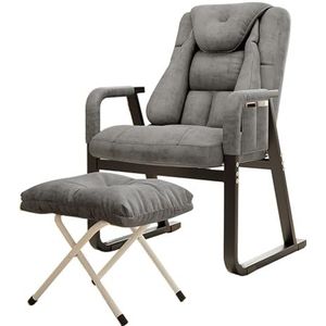 Zero Gravity Chair, Opvouwbare Ligstoel Met Een Draagvermogen Van 200 Kg, Voetsteun/zijvakken En 6 Verstelbare Rugleuningen For Balkon-, Tuin- En Terraszitplaatsen