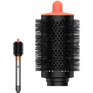 Verbeterde grote ronde borstelbevestiging voor Airwrap Styler, ronde volumiserende borstel voor HS01/HS05/HS08 accessoires (oranje)