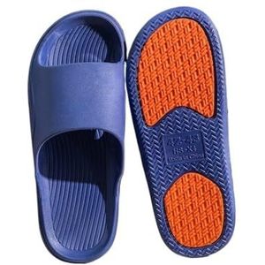 Cloudies slippers voor dames, Zachte bad- en douchepantoffels for heren for binnen en buiten voor dames en heren | House Slides douchesandalen(Blue,45 EU)