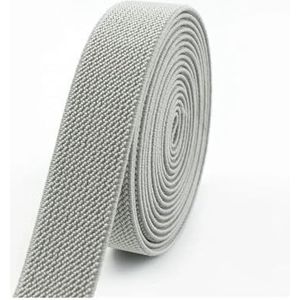 3/5 meter 10-50 mm elastische banden voor broek taille rubberen band stretch singels riem doe-het-zelf ondergoed kleding naaien accessoire (zilvergrijs, 3 meter 50 mm)