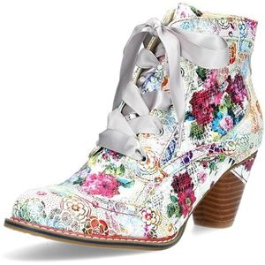 Laura Vita - Alcizeeo 01 - Veterboots - Wit - Leer