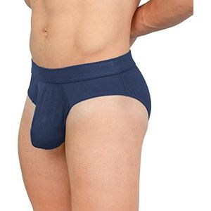 Obviously Heren Ondergoed Slip EliteMan AnatoMAX (Navy/L), marineblauw