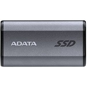 ADATA SE880 4TB - Tot 2000 MB/s SuperSpeed USB 3.2 Gen 2x2 USB-C Externe Draagbare SSD Titanium (AELI-SE880-4TCGY)