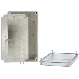 Waterdichte elektrische aansluitdoos voor buiten, met transparante afdekking, ABS-kunststof verdeeldoos (180 x 80 x 70 cm)