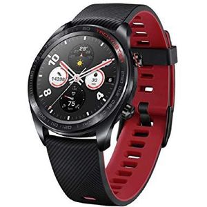 Honor Magic Watch Smartwatch in Klassiek Horlogedesign, met 3 cm/1,2 inch AMOLED-Display, Meteoriet Zwart