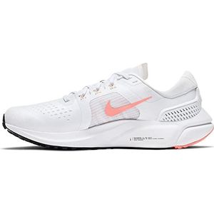 Nike Air Zoom Vomero 15 hardloopschoenen voor dames, paar, Wit Crimson Pulse Crimson Tint Black, 39 EU