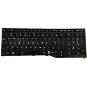 Laptop Toetsenbord Voor For Fujitsu Celsius H980 Verenigde Staten Lay-out Colour Zwart