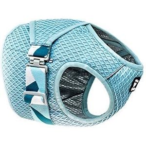 Hurtta Cooling Wrap koelvest voor honden, zomerkoelvest, aquamarijn lichtblauw, 65-75 cm