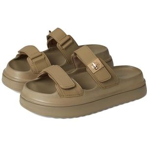 Steve Madden Dames Bigschmona schuifsandalen, Olive Jelly, 40 EU, Olive Jelly, 40 EU