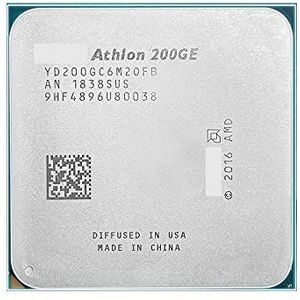 Nieuwe Athlon 20 0ge x2 200G 3,2 g Hz dual-core quad-thread processor Gamer-processor aansluiting AM4 DDR4 RAM 14NM 65W Processor