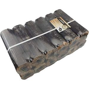 MOESTA-BBQ 10123 - PowerBricks hardhouten briketten - beuken-eiken-briket voor extra warmte in de houtskoolbarbecue/kogelgrill