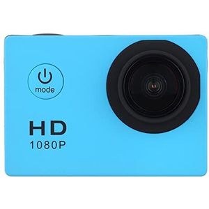 Actiecamera, Sport DV Mini 1080p Outdoor Waterproof Camera 2.0 Inch sportcamera(Blue)