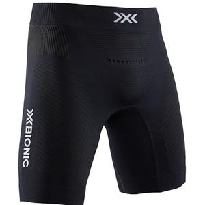 X-Bionic® Invent 4.0 Hardloopshorts voor heren, joggen, outdoor, fitness, Opaal Zwart/Arctic Wit, XL