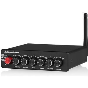 HiFi 2.1 Kanaals Bluetooth 5.0 Versterker Digitale Stereo Audio Subwoofer Versterker Nobsousnd NS-14G