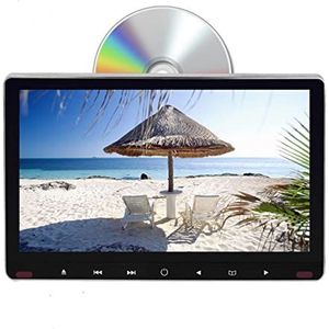 Draagbare dvd-speler voor videospelers op hoofdsteunen in auto's 11.6 Inch Auto Hoofdsteun Monitor DVD MP5 Video Speler 1080P HD USB/SD/HDMI/IR/FM/Game 1920X1080P Resolutie Hoofdsteun DVD Monitor met