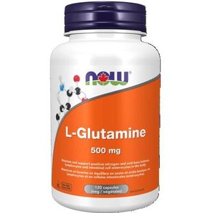 L-Glutamine 500mg vrije vorm 120vcap