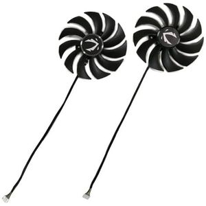 2 stuks/set, 95MM CF1010U12S, GPU VGA-koelventilator voor ZOTAC voor GAMING voor GeForce RTX 3070 AMP Holo-videokaartenkoeling