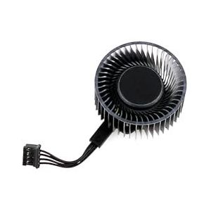 BAPB0420B2UP001 RTX A2000 videokaartkoelventilator voor PNY voor NVIDIA voor Quadro 6GB 12GB grafische kaartkoelventilator(Black A-Fan)