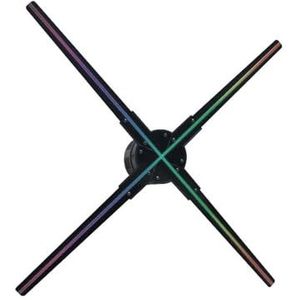 56 CM 3D Hologram Projectie Systeem 3D RGB Holografische Reclame Display Led Fan Plastic Brede toepassing
