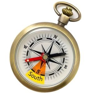 SDFGH Vintage zakhorloge kompas kompas aanwijzer antieke koperen kompas buiten